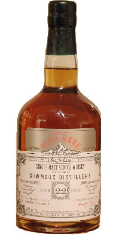 Bowmore 1987 DL Old & Rare - The Platinum Selection