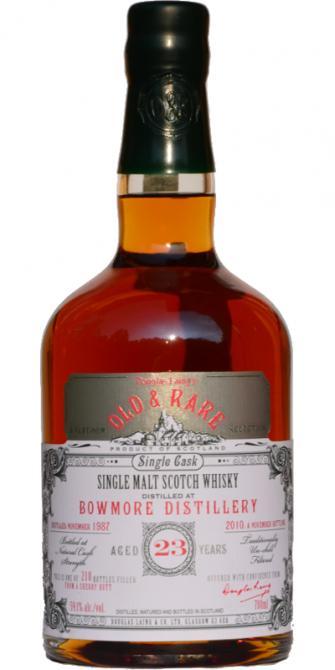 Bowmore 1987 DL Old & Rare - The Platinum Selection