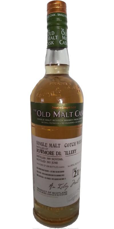 Bowmore 1989 DL The Old Malt Cask