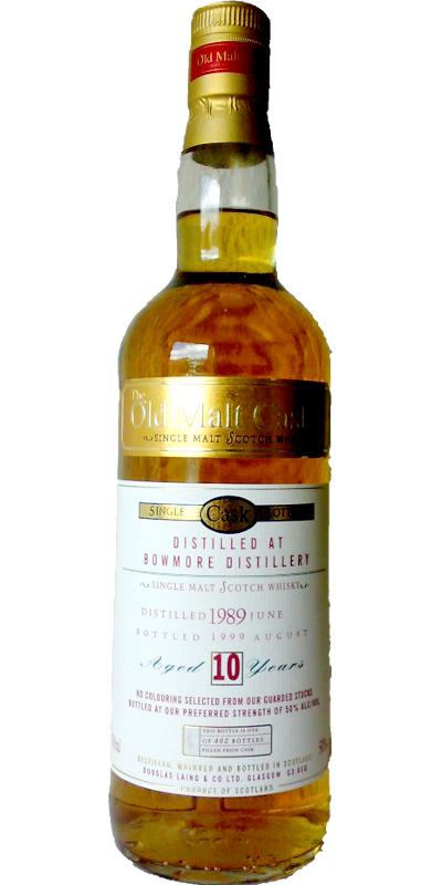 Bowmore 1989 DL The Old Malt Cask