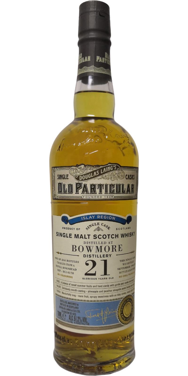 Bowmore 1998 DL Old Particular