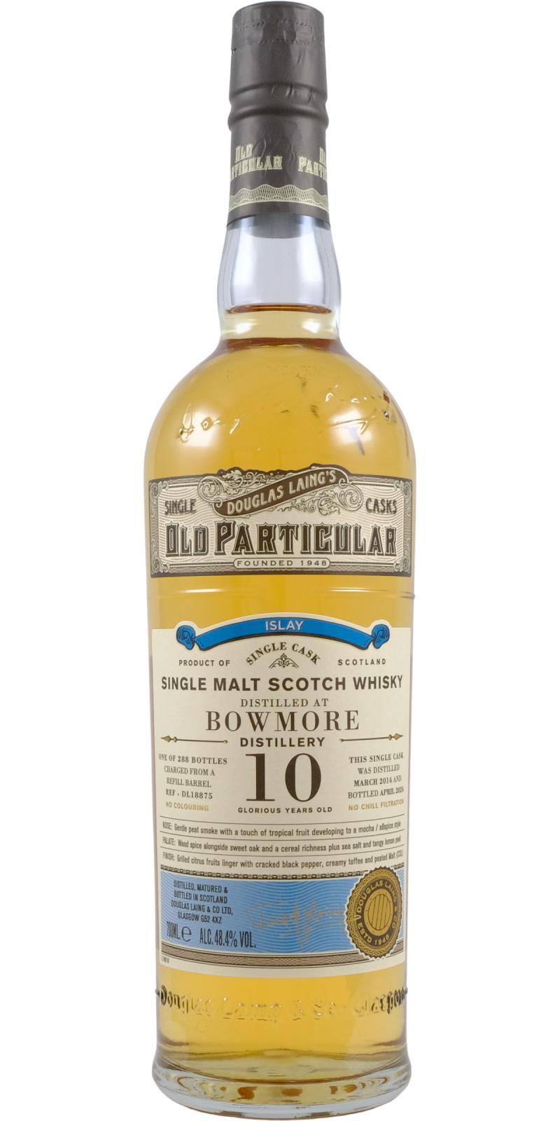 Bowmore 2014 DL Old Particular