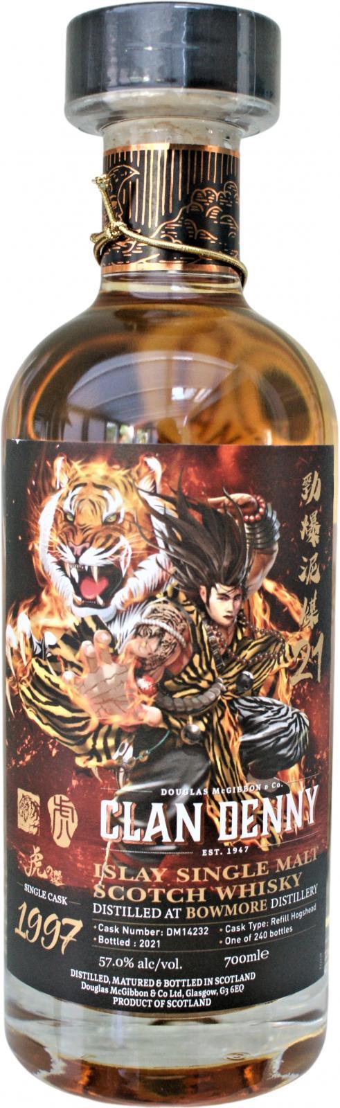 Bowmore 1997 McG Clan Denny