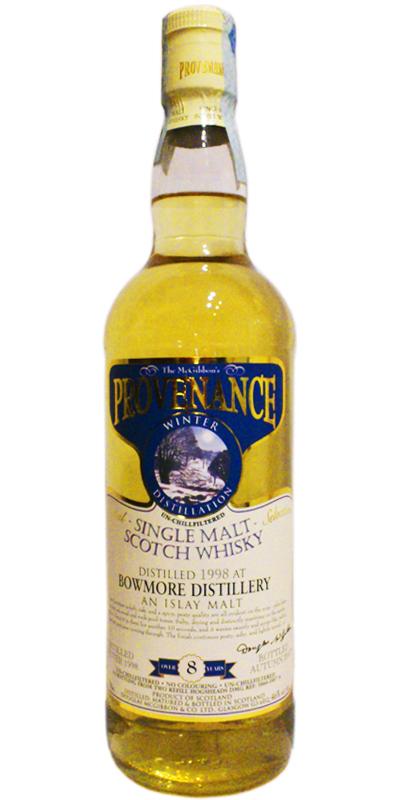 Bowmore 1998 McG McGibbon's Provenance