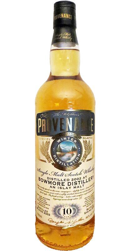 Bowmore 2002 McG McGibbon's Provenance