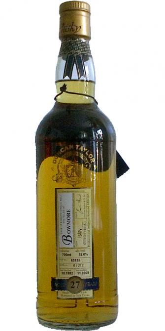 Bowmore 1982 DT Rare Auld