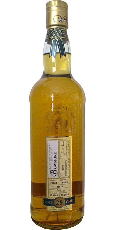 Bowmore 1982 DT Rare Auld