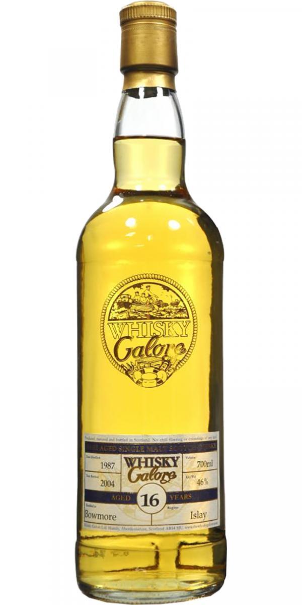 Bowmore 1987 DT Whisky Galore