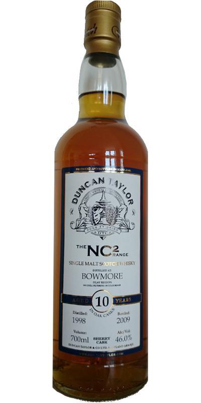 Bowmore 1998 DT NC² Range