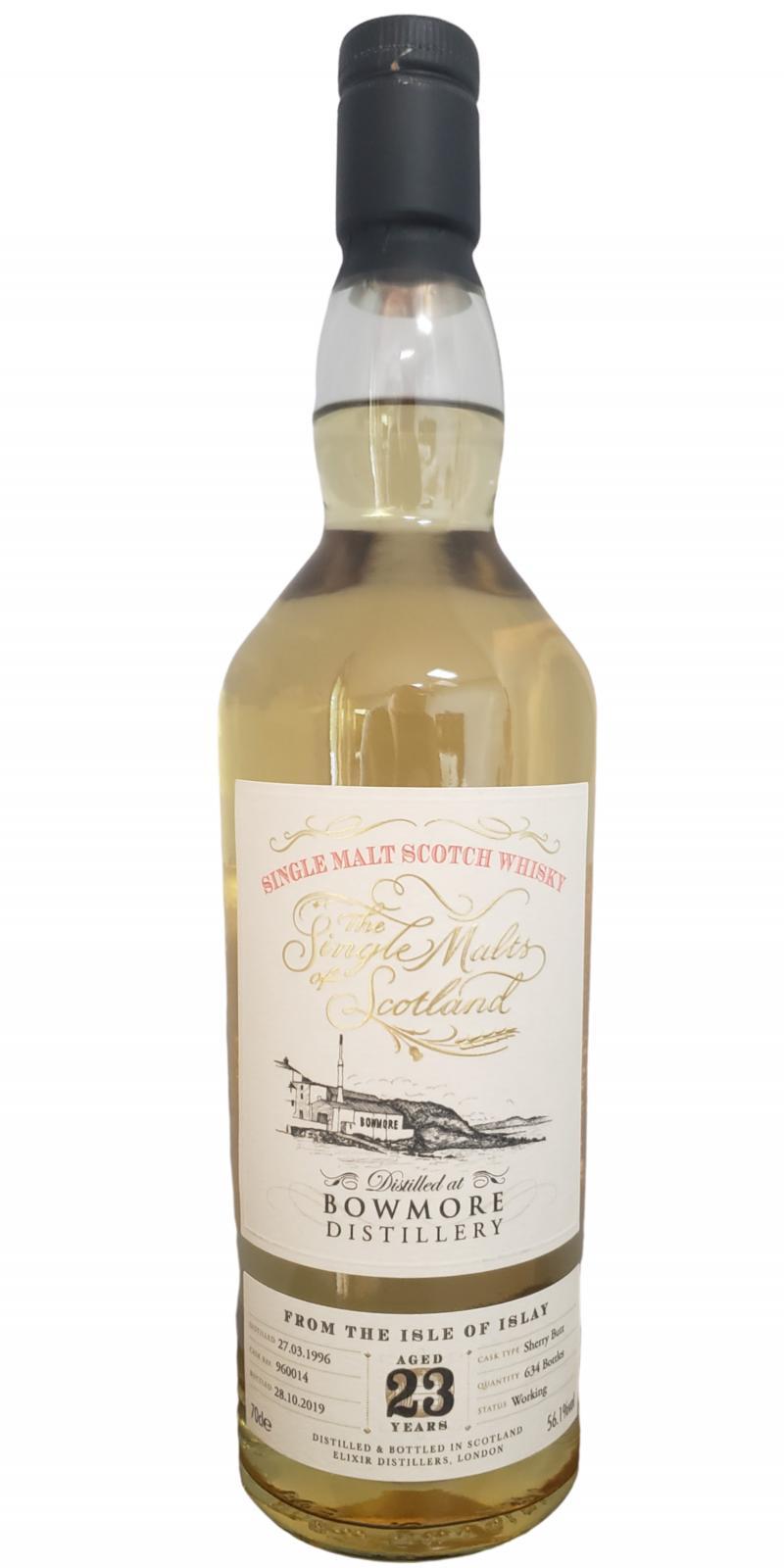 Bowmore 1996 ElD The Single Malts of Scotland