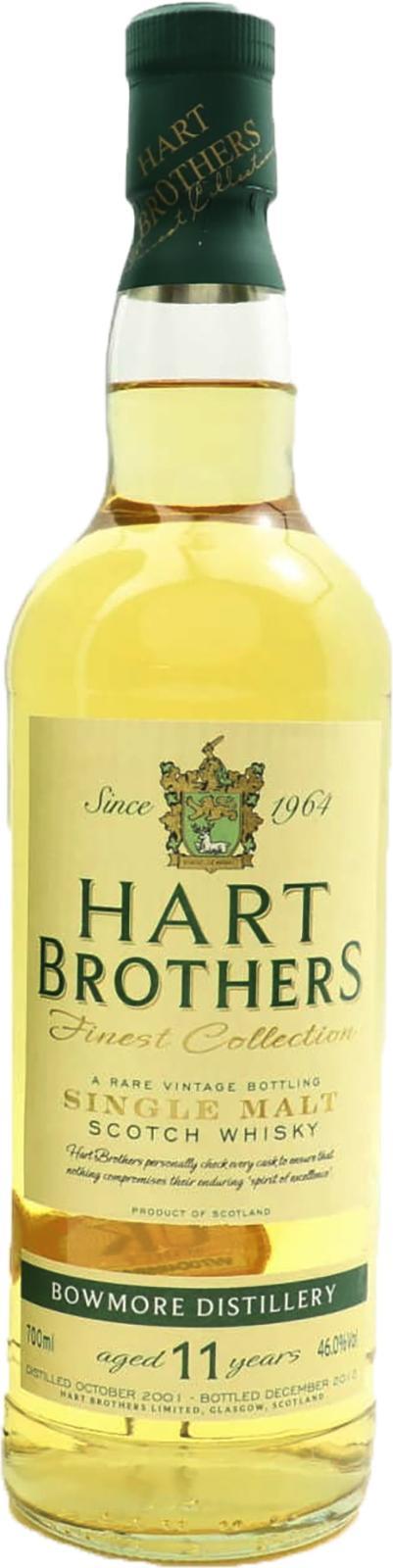 Bowmore 2001 HB Finest Collection