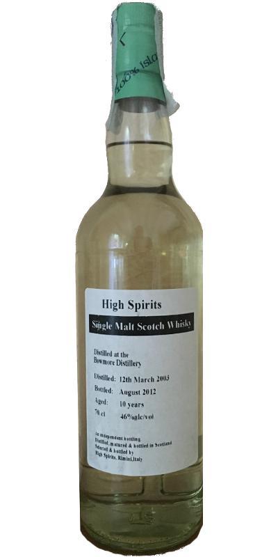 Bowmore 2003 HSC