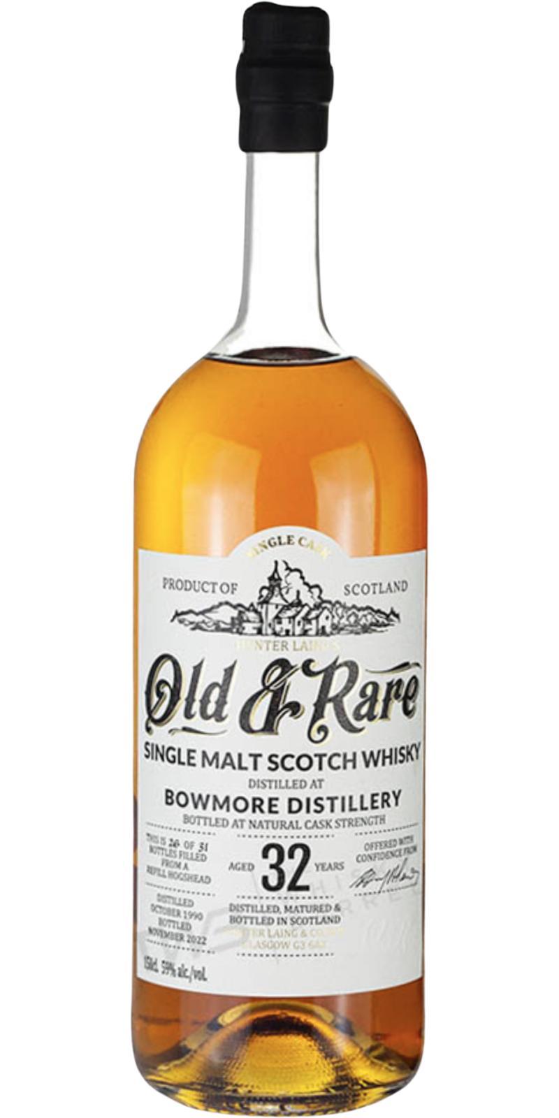 Bowmore 1990 HL Old & Rare