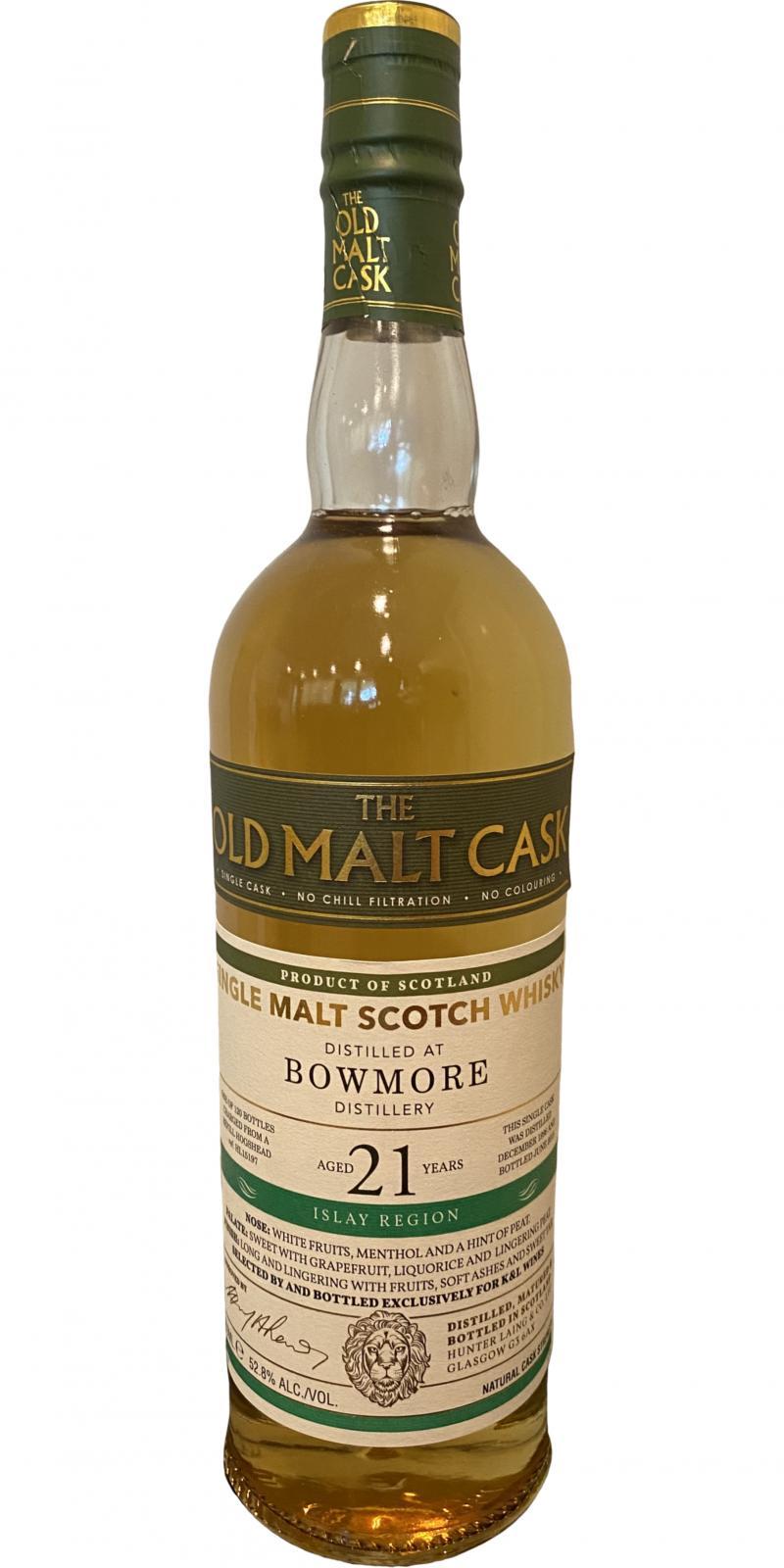 Bowmore 1996 HL The Old Malt Cask