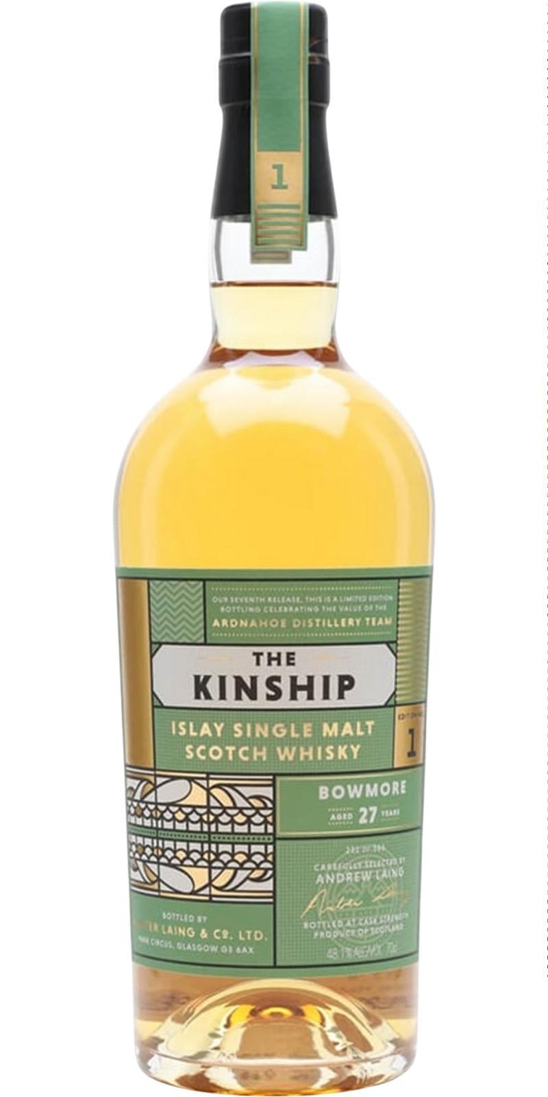 Bowmore 27-year-old HL The Kinship