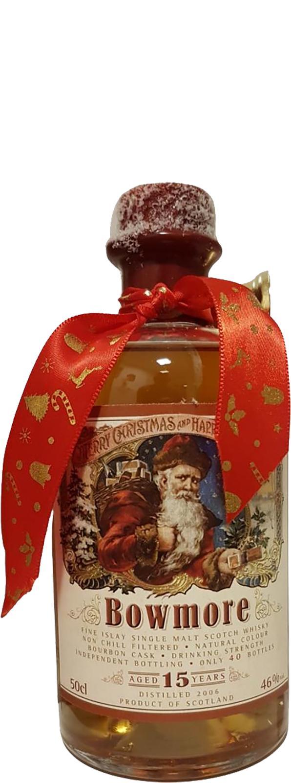 Bowmore 15-year-old JW Special Christmas Bottling