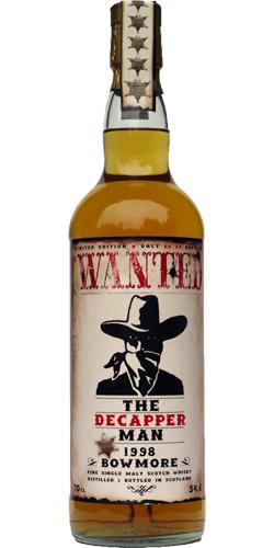 Bowmore 1998 JW Wanted - The Decapper Man I