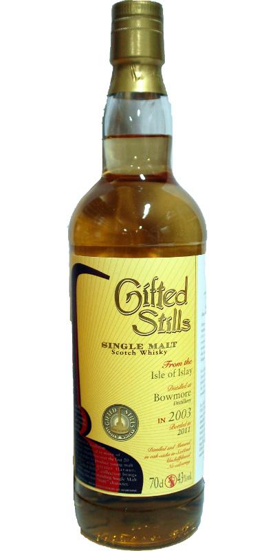 Bowmore 2003 JB Gifted Stills