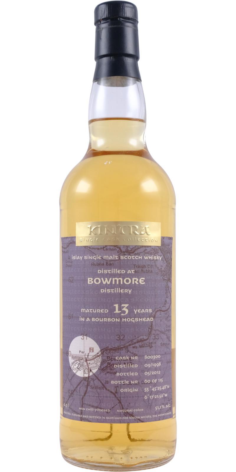 Bowmore 1998 KiW Single Cask Collection