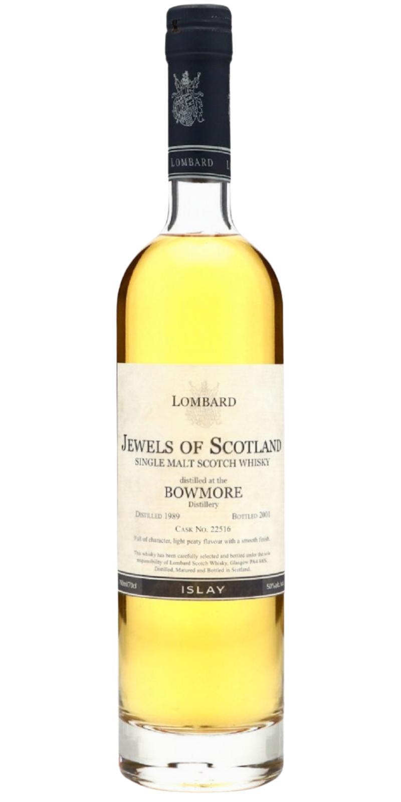 Bowmore 1989 Lb Jewels of Scotland