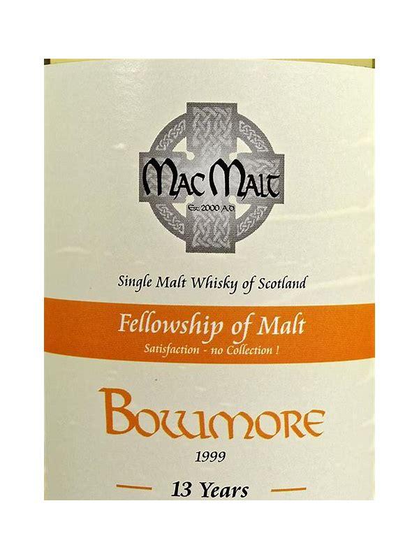 Bowmore 1999 McM Limited Edition