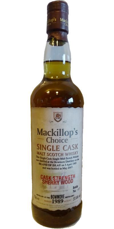 Bowmore 1989 McC Single Cask - Cask Strength