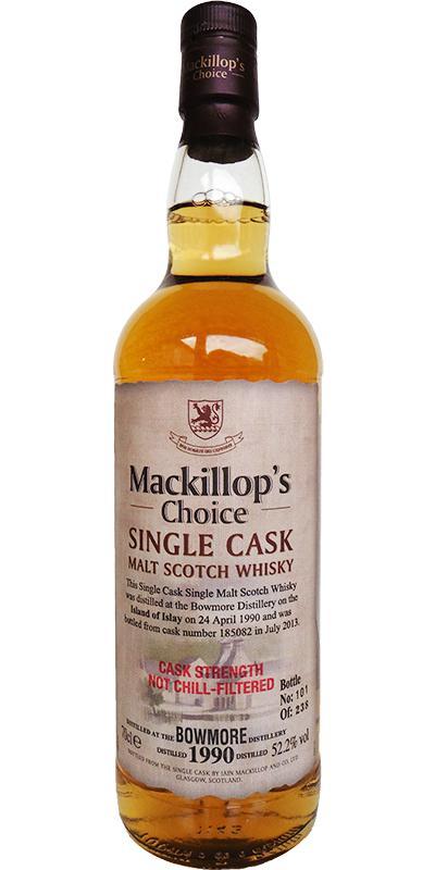 Bowmore 1990 McC Single Cask - Cask Strength
