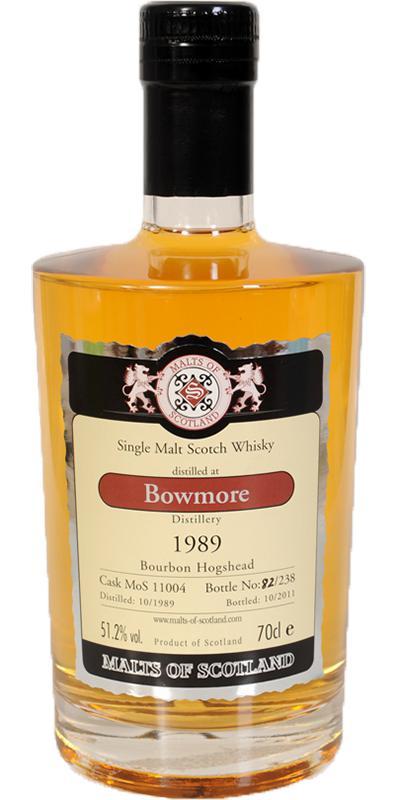 Bowmore 1989 MoS