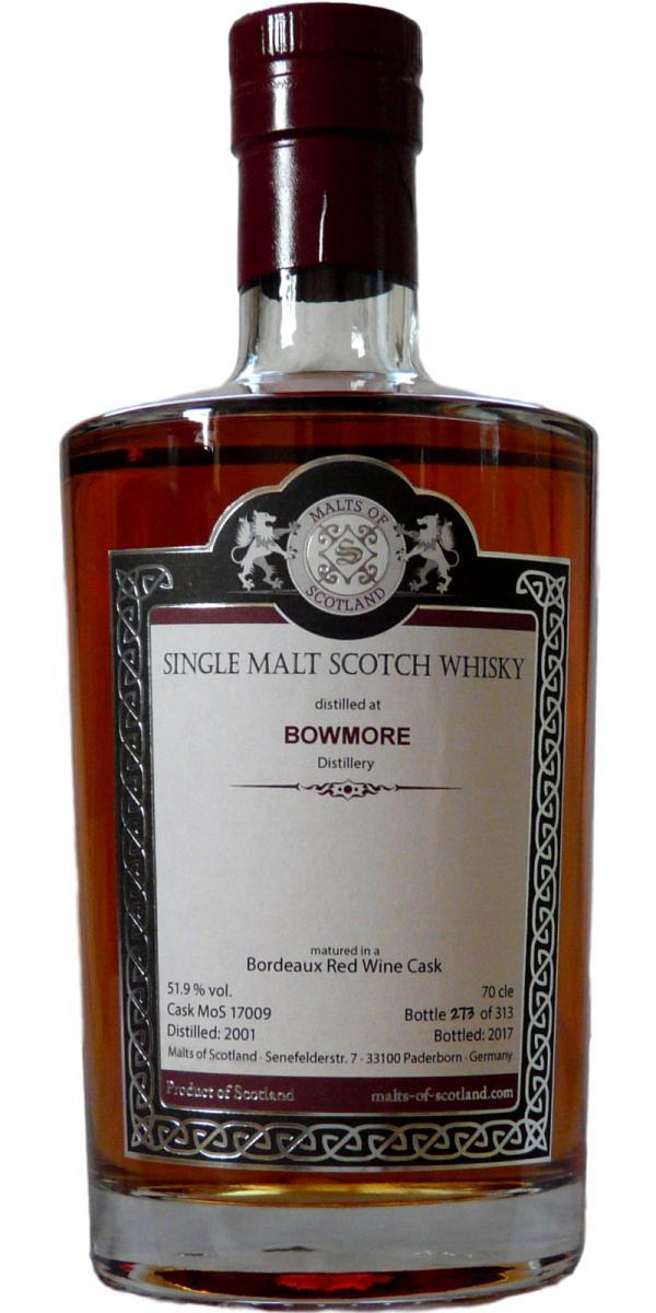 Bowmore 2001 MoS