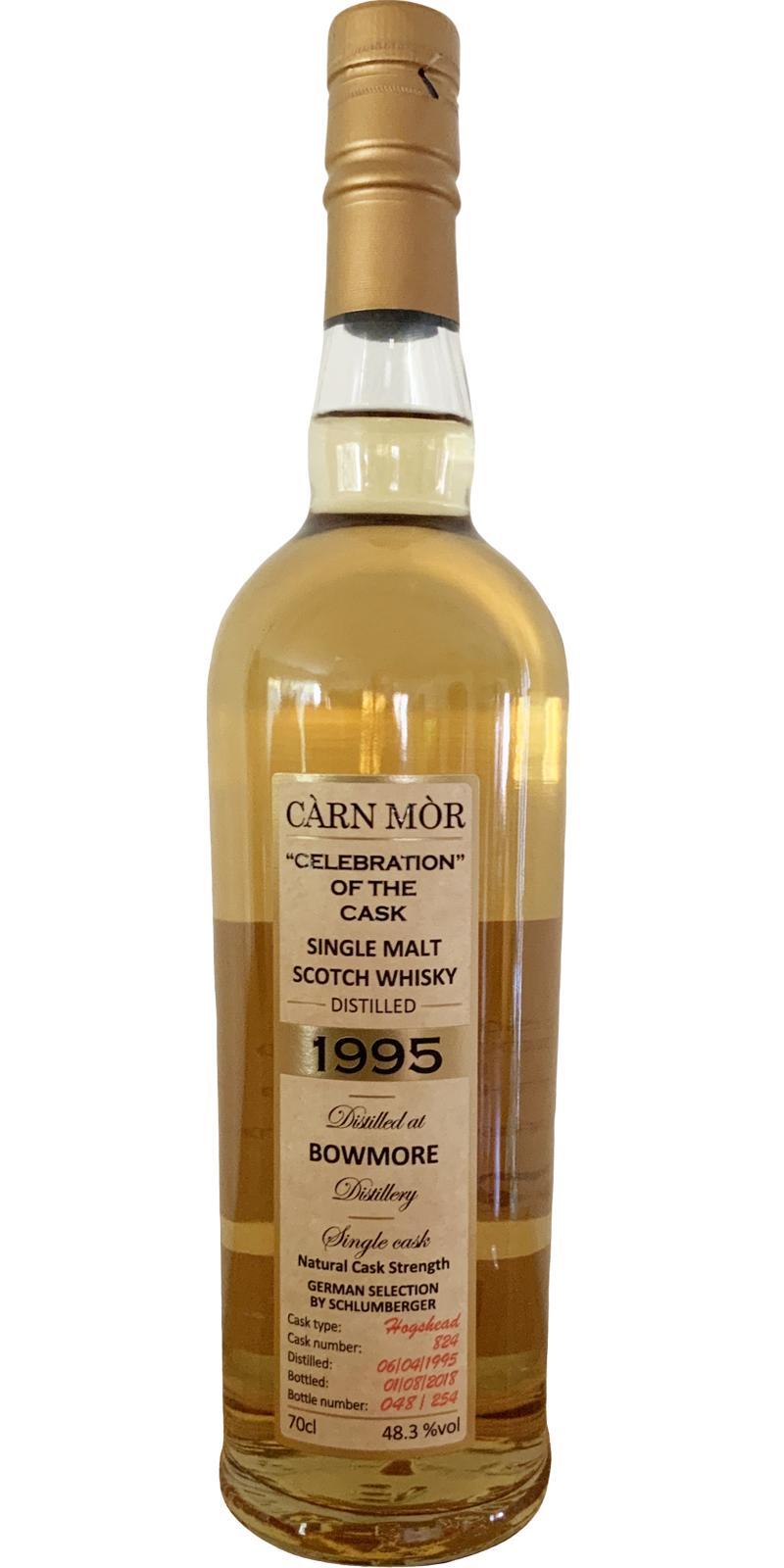 Bowmore 1995 MMcK Càrn Mòr Celebration of the Cask