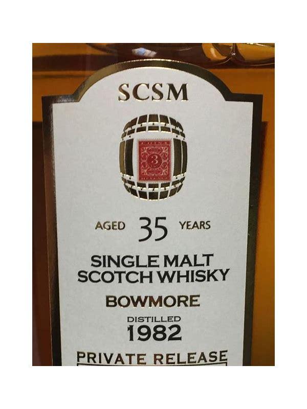 Bowmore 1982 MM Mission Gold