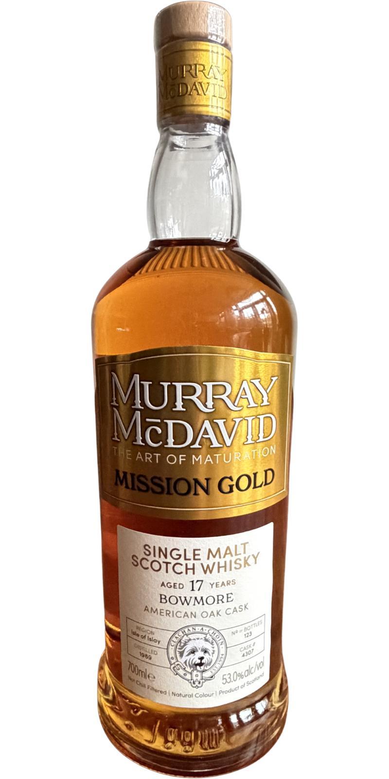Bowmore 1989 MM Mission Gold