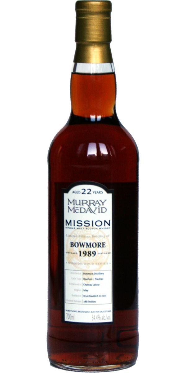 Bowmore 1989 MM Mission Gold