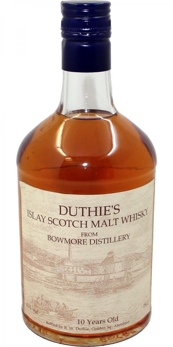 Bowmore 10-year-old RWD Duthie's
