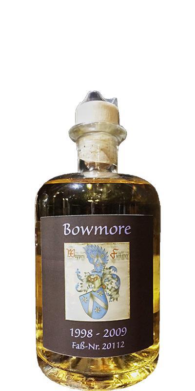 Bowmore 1998 RF Wappen Futterer