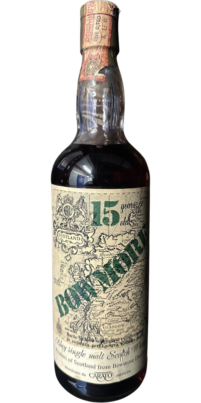 Bowmore 15-year-old Ses Carato - Private Stock