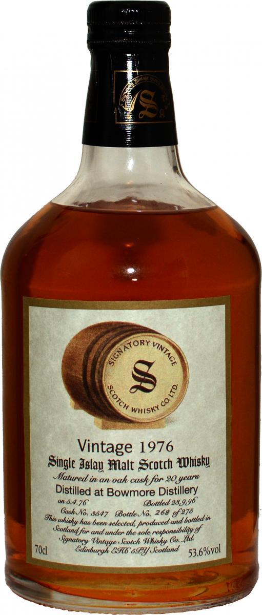Bowmore 1976 SV Vintage Collection - Dumpy