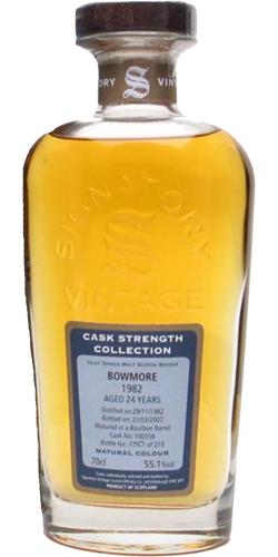 Bowmore 1982 SV Cask Strength Collection