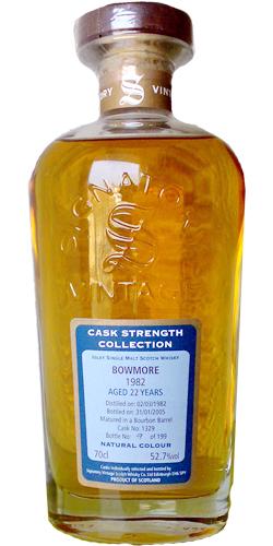 Bowmore 1982 SV Cask Strength Collection