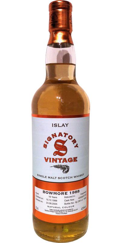 Bowmore 1988 SV Vintage Collection