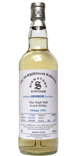Bowmore 1995 SV The Un-Chillfiltered Collection