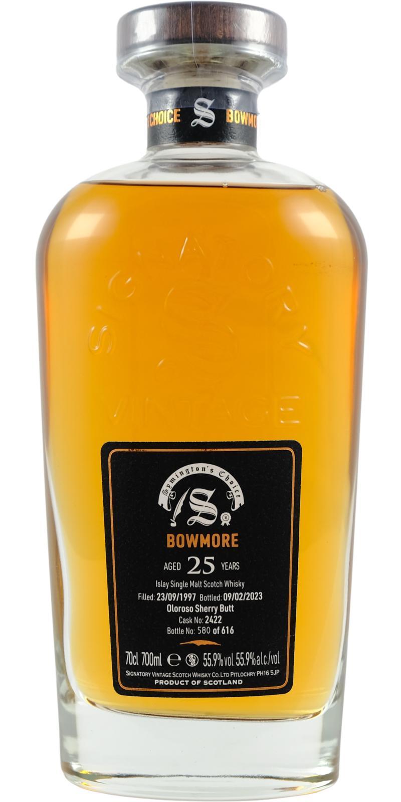 Bowmore 1997 SV Cask Strength Collection