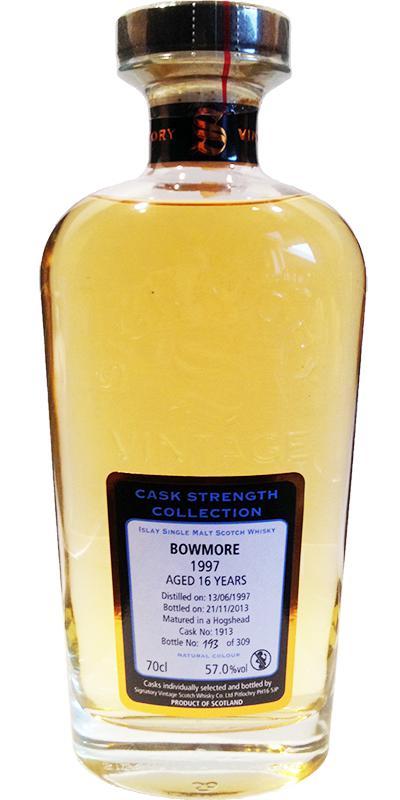 Bowmore 1997 SV Cask Strength Collection