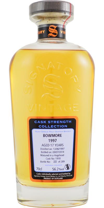 Bowmore 1997 SV Cask Strength Collection