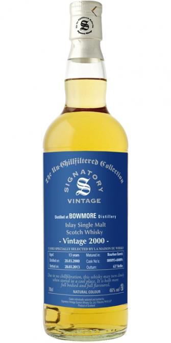 Bowmore 2000 SV The Un-Chillfiltered Collection - LMDW