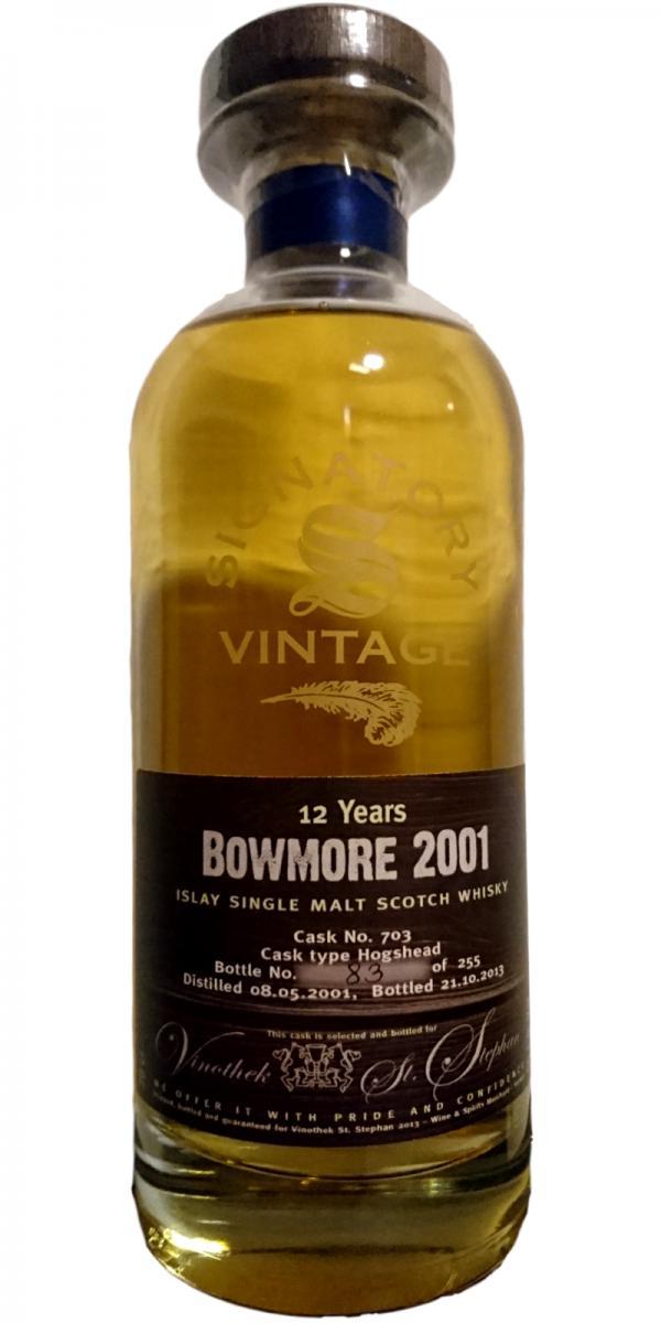 Bowmore 2001 SV Decanter Collection