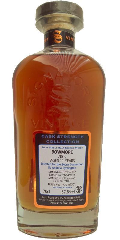 Bowmore 2002 SV Cask Strength Collection