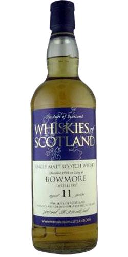 Bowmore 11-year-old SMD Whiskies of Scotland