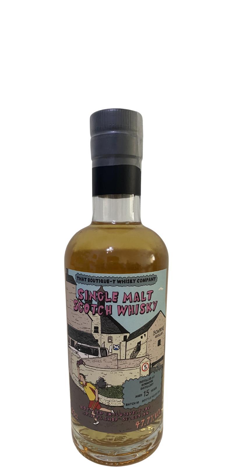 Bowmore Batch 10 TBWC