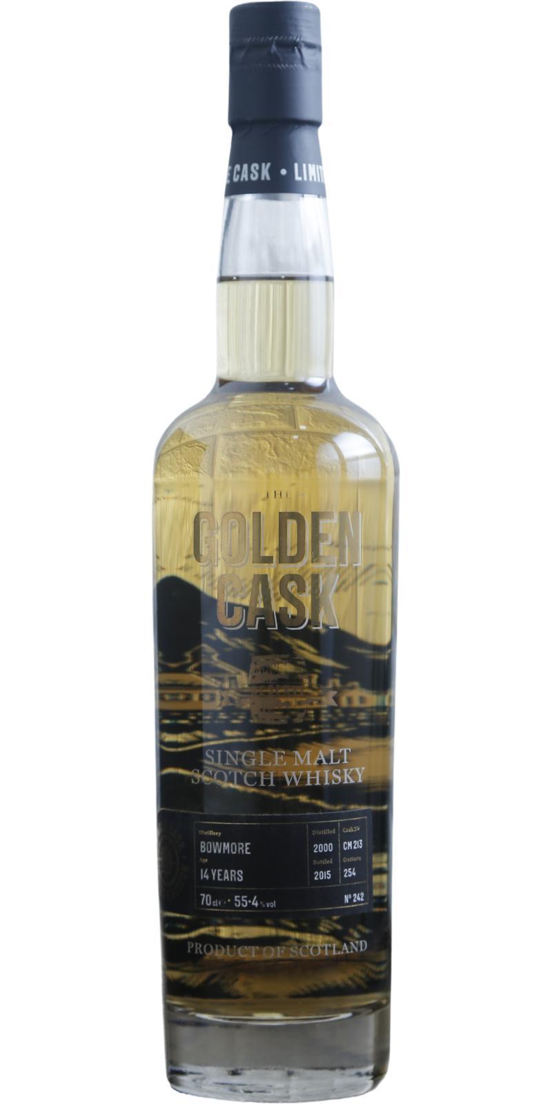 Bowmore 2000 HMcD The Golden Cask